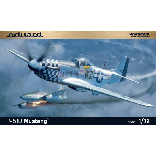 Eduard 70173 1/72 P-51D Mustang - The ProfiPACK Edition Plastic for Aircraft Profipack