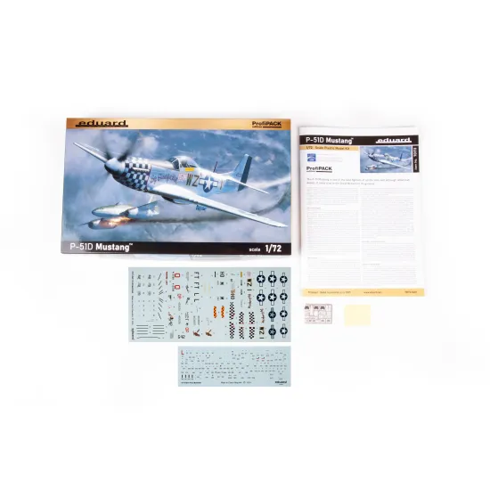 Eduard 70173 1/72 P-51D Mustang - The ProfiPACK Edition Plastic for Aircraft Profipack