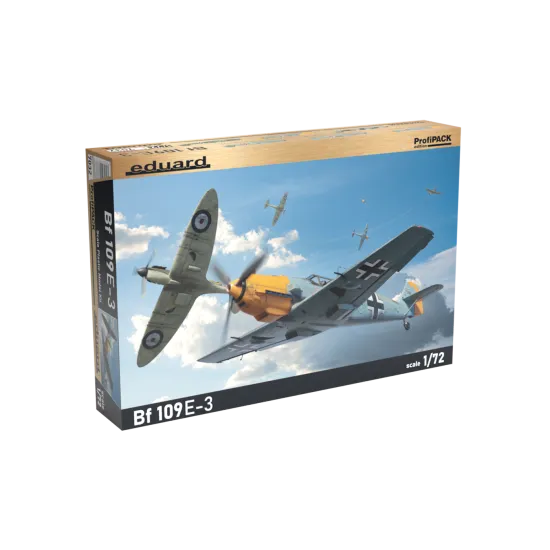 Eduard 7032 1/72 Bf 109E-3 Plastic for Aircraft Profipack