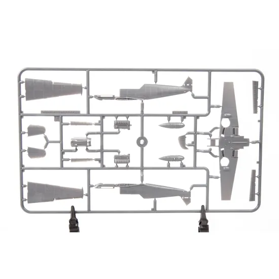 Eduard 7032 1/72 Bf 109E-3 Plastic for Aircraft Profipack