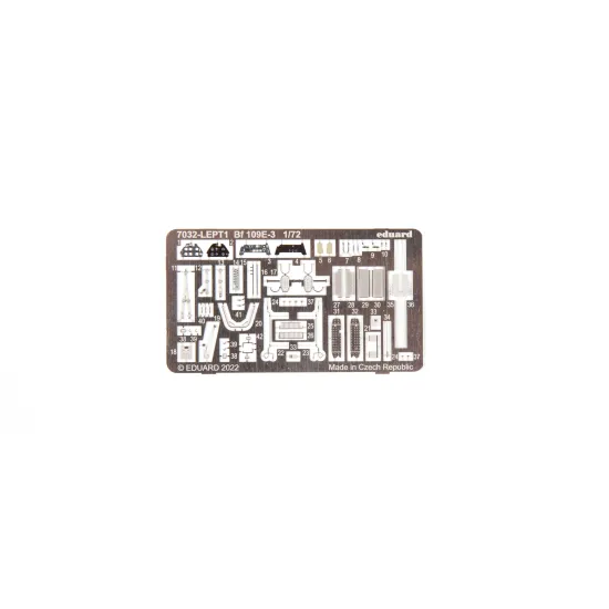Eduard 7032 1/72 Bf 109E-3 Plastic for Aircraft Profipack