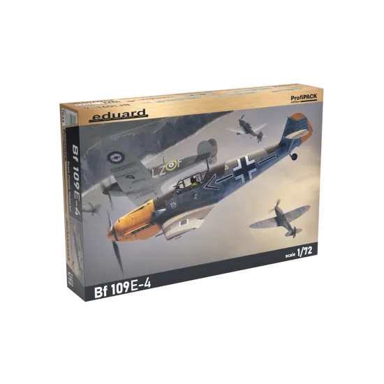 Eduard 7033 1/72 Bf 109E-4 Plastic for Aircraft Profipack