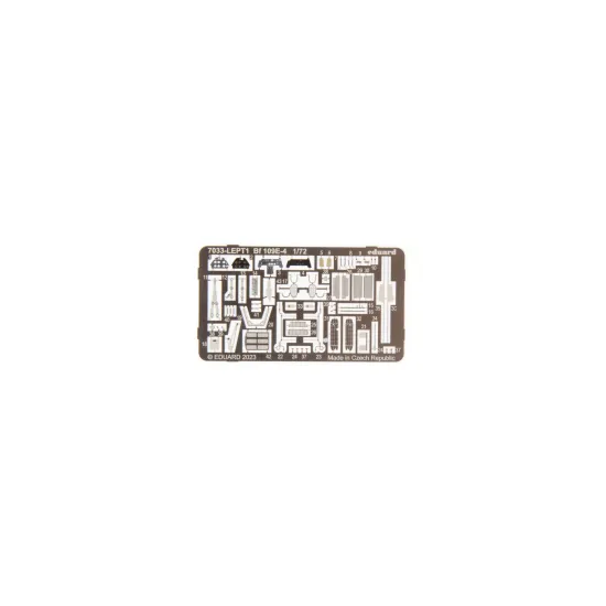 Eduard 7033 1/72 Bf 109E-4 Plastic for Aircraft Profipack