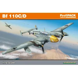 Eduard 7081 1/72 Bf 110C/D Plastic for Aircraft Profipack