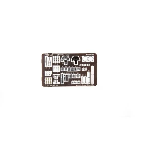 Eduard 7083 1/72 Bf 110E Plastic for Aircraft Profipack