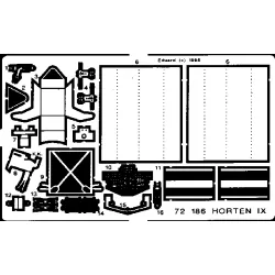 Eduard 72186 1/72 Go 229 Horten Photo-Etched for Aircraft Photo etched set