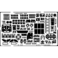 Eduard 72204 1/72 B-29A Photo-Etched for Aircraft Photo etched set