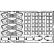 Eduard 72204 1/72 B-29A Photo-Etched for Aircraft Photo etched set