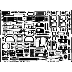 Eduard 72270 1/72 Me 262B-1a/U-1 Schwalbe Photo-Etched for Aircraft Photo etched set