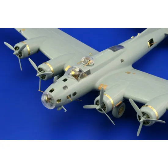 Eduard 72468 1/72 B-17E/F exterior Photo-Etched for Aircraft Photo etched set