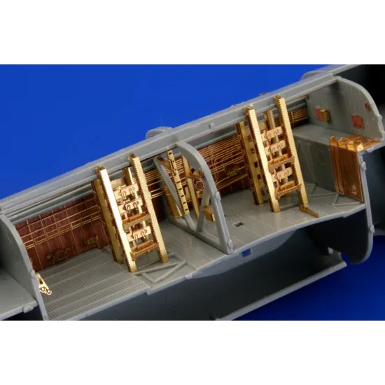 Eduard 72489 1/72 B-24 bomb bay Photo-Etched for Aircraft Photo etched set