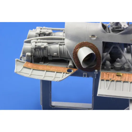 Eduard 72513 1/72 Mi-24V Hind E exterior Photo-Etched for Aircraft Photo etched set
