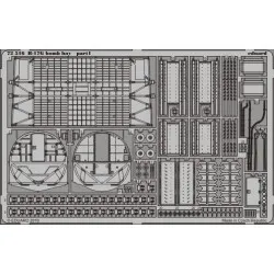 Eduard 72516 1/72 B-17G bomb bay Photo-Etched for Aircraft Photo etched set