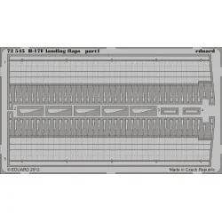 Eduard 72545 1/72 B-17F landing flaps Photo-Etched for Aircraft Photo etched set