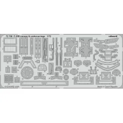 Eduard 72700 1/72 F-35B canopy & undercarriage Photo-Etched for Aircraft Photo etched set