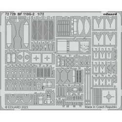 Eduard 72729 1/72 Bf 110G-2 Photo-Etched for Aircraft Photo etched set