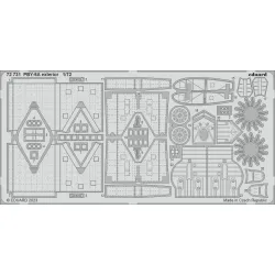 Eduard 72731 1/72 PBY-5A exterior Photo-Etched for Aircraft Photo etched set