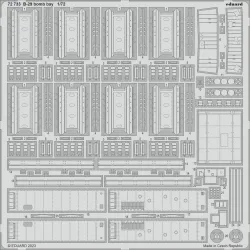 Eduard 72733 1/72 B-29 bomb bay Photo-Etched for Aircraft Photo etched set