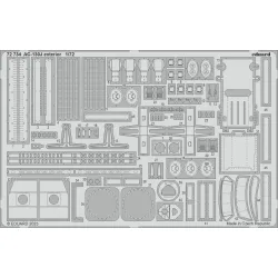 Eduard 72734 1/72 AC-130J exterior Photo-Etched for Aircraft Photo etched set