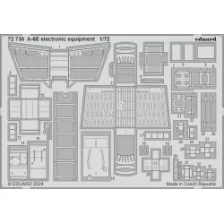 Eduard 72738 1/72 A-6E electronic equipment Photo-Etched for Aircraft Photo etched set