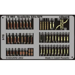 Eduard 73001 1/72 Seatbelts IJA/IJN Photo-Etched for Aircraft Photo etched set