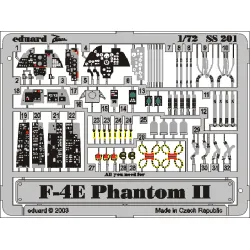 Eduard 73201 1/72 F-4E Photo-Etched for Aircraft Photo etched set