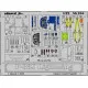 Eduard 73255 1/72 P-38J Photo-Etched for Aircraft Photo etched set