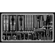 Eduard 73255 1/72 P-38J Photo-Etched for Aircraft Photo etched set