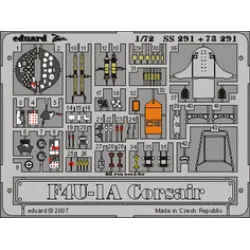Eduard 73291 1/72 F4U-1A Photo-Etched for Aircraft Photo etched set