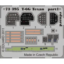Eduard 73395 1/72 T-6G Texan Photo-Etched for Aircraft Photo etched set