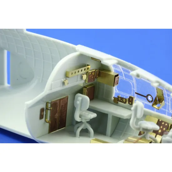 Eduard 73461 1/72 B-17F front interior Photo-Etched for Aircraft Photo etched set