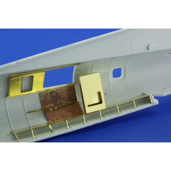 Eduard 73462 1/72 B-17F rear interior Photo-Etched for Aircraft Photo etched set