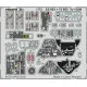 Eduard 73653 1/72 Tu-128M Photo-Etched for Aircraft Photo etched set