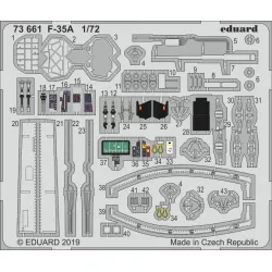 Eduard 73661 1/72 F-35A Photo-Etched for Aircraft Photo etched set
