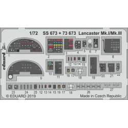 Eduard 73673 1/72 Lancaster Mk.I/Mk.III interior Photo-Etched for Aircraft Photo etched set