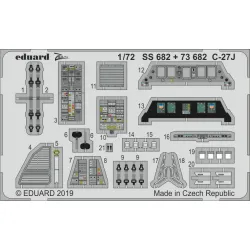 Eduard 73682 1/72 C-27J Photo-Etched for Aircraft Photo etched set