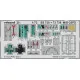 Eduard 73738 1/72 MiG-25PD Photo-Etched for Aircraft Photo etched set