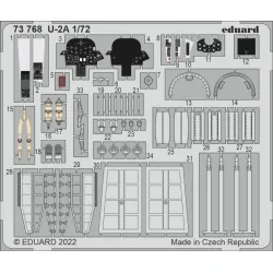 Eduard 73768 1/72 U-2A Photo-Etched for Aircraft Photo etched set
