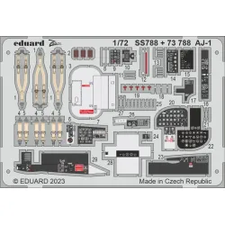 Eduard 73788 1/72 AJ-1 Photo-Etched for Aircraft Photo etched set