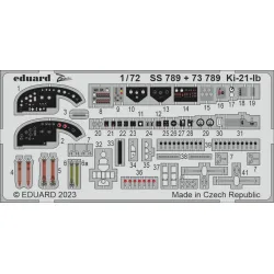 Eduard 73789 1/72 Ki-21-Ib Photo-Etched for Aircraft Photo etched set