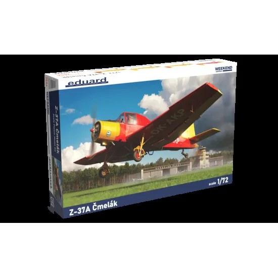 Eduard 7456 1/72 Z-37A Čmelák Plastic for Aircraft Weekend edition