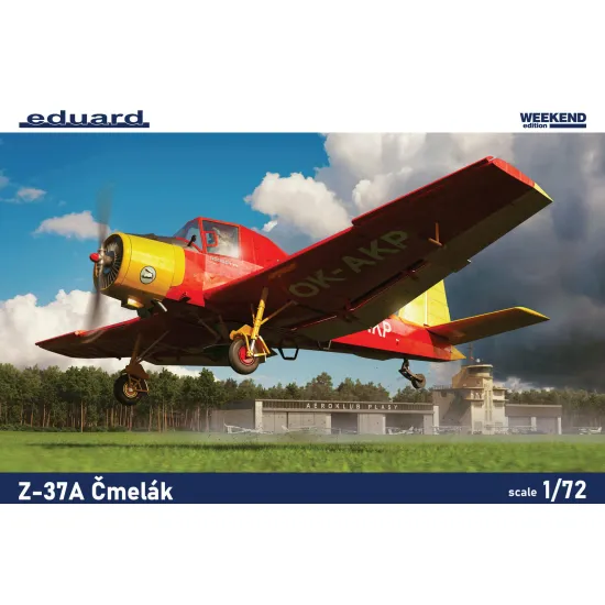 Eduard 7456 1/72 Z-37A Čmelák Plastic for Aircraft Weekend edition
