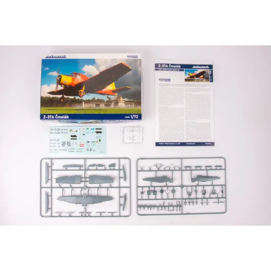Eduard 7456 1/72 Z-37A Čmelák Plastic for Aircraft Weekend edition