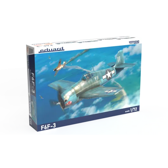 Eduard 7457 1/72 F6F-3 Plastic for Aircraft Weekend edition