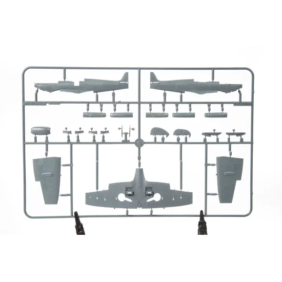 Eduard 7460 1/72 Spitfire F Mk.IX Plastic for Aircraft Weekend edition
