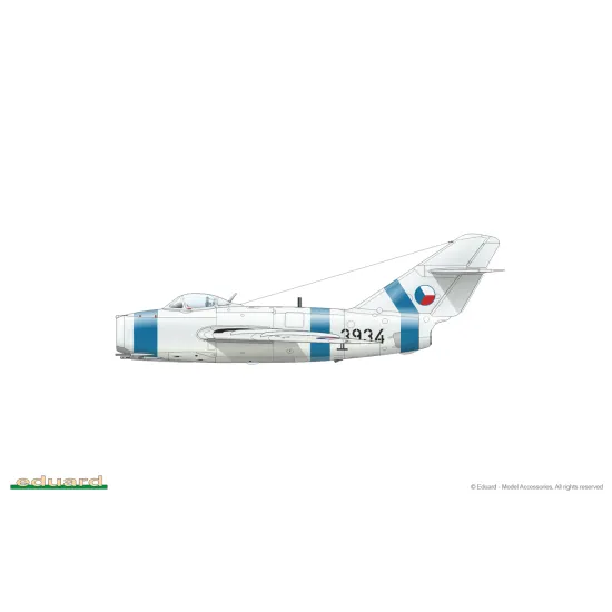 Eduard 7461 1/72 MiG-15bis Plastic for Aircraft Weekend edition