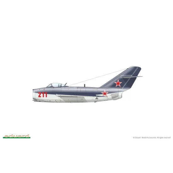 Eduard 7461 1/72 MiG-15bis Plastic for Aircraft Weekend edition