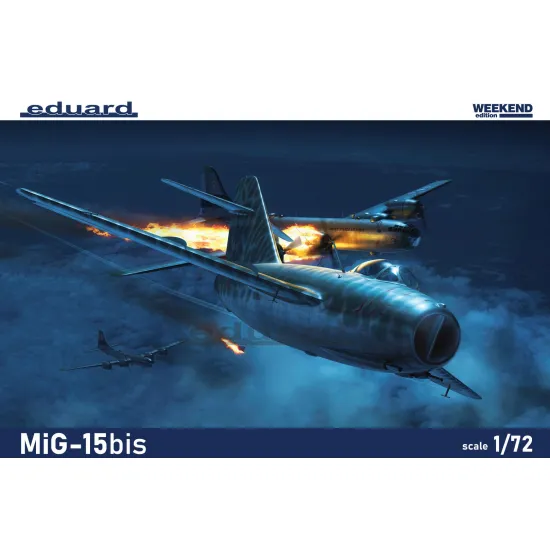 Eduard 7461 1/72 MiG-15bis Plastic for Aircraft Weekend edition