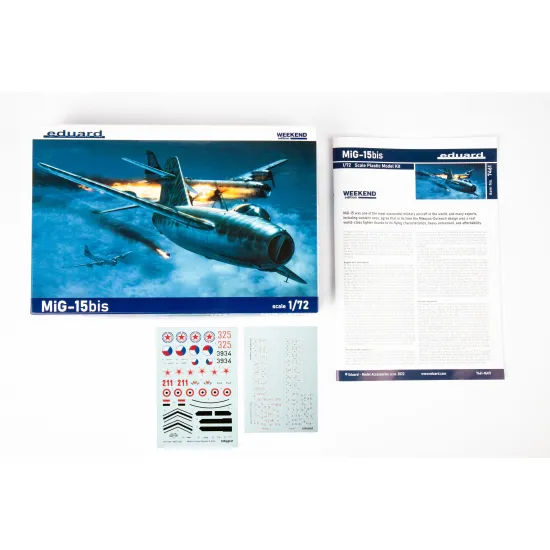 Eduard 7461 1/72 MiG-15bis Plastic for Aircraft Weekend edition