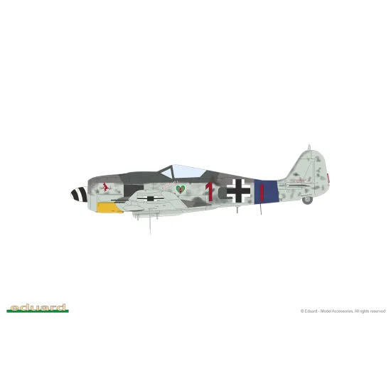 Eduard 7463 1/72 Fw 190A-8 standard wings Plastic for Aircraft Weekend edition